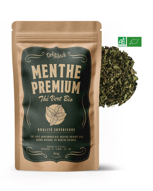 Thé à la Menthe Premium Bio - Doly&Jack